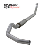 Diamond Eye KIT 5in TB SGL MFLR RPLCMENT PIPE AL: 94-02 DODGE CUMMINS 5.9L W/ RP #510220 - K5216A-RP