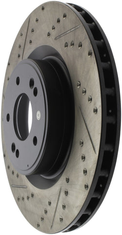 StopTech 10 Hyundai Genesis Coupe w/ Factory Brembo Slotted & Drilled Right Front Rotor - 127.51036R