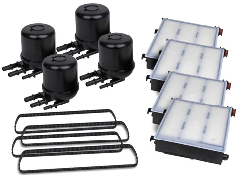 aFe ProGuard D2 Fuel Filter 17-21 Ford Diesel Trucks V8-6.7L (td) - 4 Pack - 44-FF025-MB