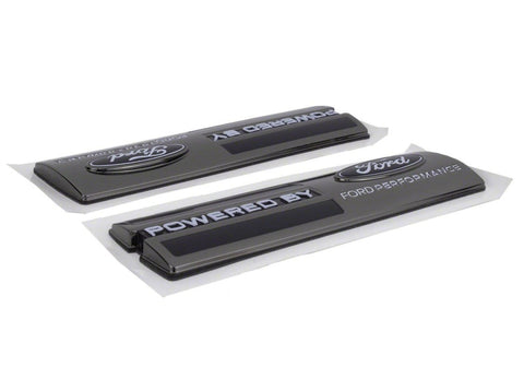 Ford Racing Powered by Ford Performance Fender Badge - Black - M-16098-PBFPB