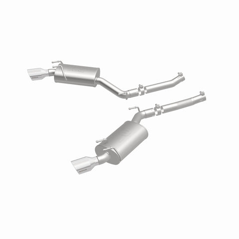 MagnaFlow Axle-Back Stainless Dual Split 4in Polished Tips 10-15 Chevrolet Camaro Convert. 3.6L V6 - 15354