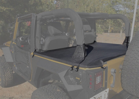 Rugged Ridge Tonneau Cover 07-18 Jeep Wrangler JK 2 Door - 13550.03