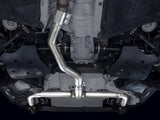 AWE Tuning 19-23 BMW 330i / 21-23 BMW 430i Base G2X Track Edition Axle-Back Exhaust - Diamond Black - 3020-33429