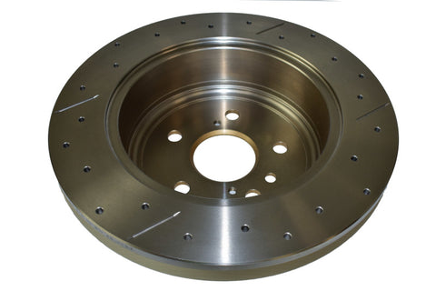 DBA 08-13 Toyota Highlander Rear Drilled & Slotted Street Series Rotor - 2735X