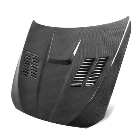Seibon 10-13 BMW 5 Series and M5 Series (F10) GTR-Style Carbon Fiber Hood - HD1012BMWF10-GTR