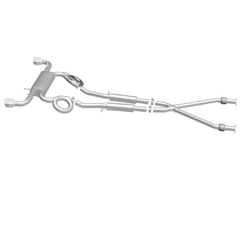 MagnaFlow Cat-Back 09-17 Nissan 370Z V6 3.7L Street Series SS 2.25in Dual Split Rear Exit Exhaust - 19135