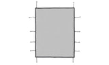 Rampage 97-06 Jeep Wrangler (TJ) 2-Door Mesh Shade Top - Black - 91818