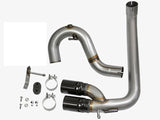 aFe Rebel Series DPF-Back 3in Side Exit SS Exhaust w/ IC Black Tip 2016 GM Colorado/Canyon 2.8L (td) - 49-44065-B