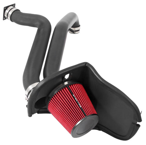 Spectre 97-06 Jeep Wrangler L6-4.0L F/I Air Intake Kit - Tex. Black w/Red Filter - 9050