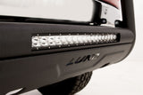 Lund 04-18 Ford F-150 (Excl. Heritage) Bull Bar w/Light & Wiring - Black - 47121206