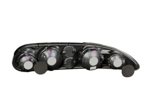 ANZO 1993-2002 Chevrolet Camaro Taillights Chrome - 221011