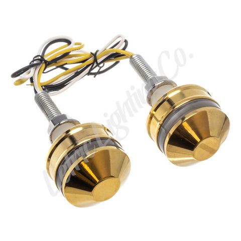 Letric Lighting Grip Ind Lghts Brss Cp Wht/Amb - LLC-NBE-TS