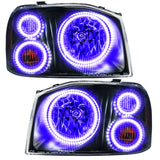 Oracle 01-04 Nissan Frontier SMD HL - Triple Halo - ColorSHIFT w/o Controller - 8905-334