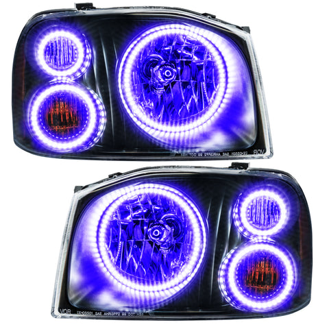 Oracle 01-04 Nissan Frontier SMD HL - Triple Halo - ColorSHIFT w/o Controller - 8905-334