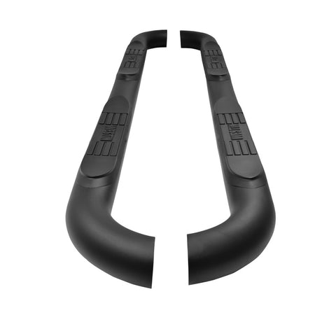 Westin 18-22 Jeep Wrangler JLU 4dr. E-Series 3 Nerf Step Bars - Tex. Blk - 23-4065
