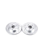 Power Stop 02-06 Acura RSX Front Evolution Drilled & Slotted Rotors - Pair - JBR962XPR