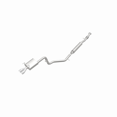 MagnaFlow 12 Fiat 500 L4 1.4L Single Straight D/S Rear Exit SS Catback Perf Exhaust - 15088