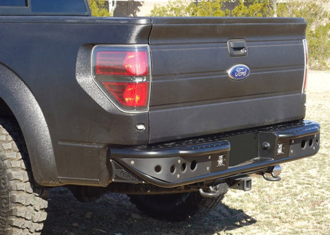 Addictive Desert Designs 10-14 Ford F-150 Raptor Venom Rear Bumper w/ Backup Sensor Cutouts - R012231280103
