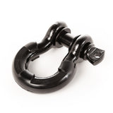 Rugged Ridge 3/4in Black D-Ring Isolator Kit - 11235.60