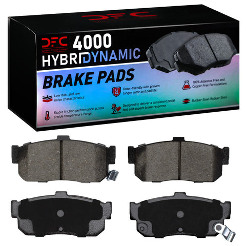 DFC 91-01 Nissan Sentra Rear 4000 Hybridynamic Brake Pads - 4000-0540-00
