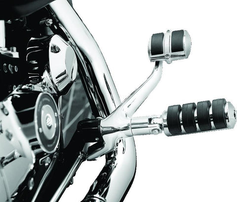 Kuryakyn Small ISO Peg Without Adapters Chrome (Pair) - 7964