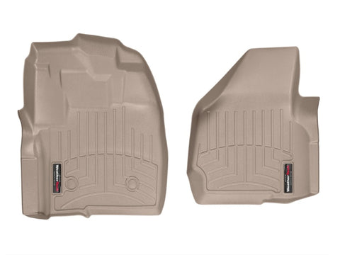 WeatherTech 12+ Ford F250/F350/F450/F550 Front FloorLiner - Tan - 455821