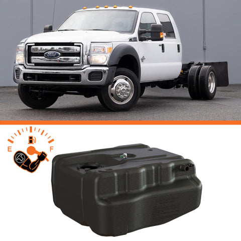 Titan Fuel Tanks 11-19 Ford F-350/F-450 Narrow Frame 40 Gallon After-Axle Utility Fuel Tank - 8020011