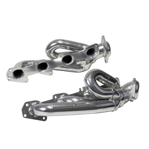 BBK 09-18 Dodge Ram 5.7L Hemi Shorty Tuned Length Exhaust Headers - 1-3/4 Silver Ceramic - 40140
