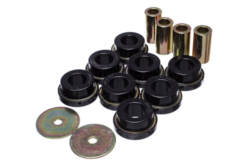 Energy Suspension 2015 Ford Mustang (Exc Cobra) Black Subframe Bushing Set - 4.4122G