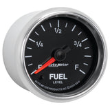 Autometer GS 2 1/16in. 0-280 Ohms Fuel Level Gauge - Stepper Motor - 3810