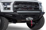 Addictive Desert Designs 17-18 Ford F-150 Raptor HoneyBadger Front Bumper w/ Winch Mount - F117382860103