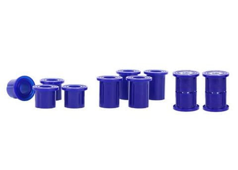 SuperPro 2005 Nissan Frontier LE Rear Leaf Spring and Shackle Bushing Kit - KIT141K