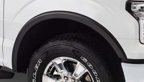 Bushwacker 15-17 Ford F-150 OE Style Flares 2pc Not Compatible w/ Technology Package 68T - Black - 20095-02