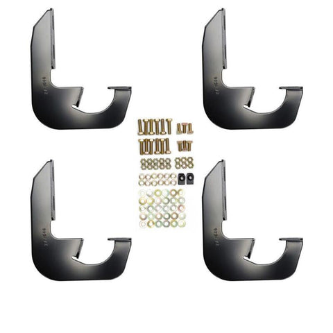 Westin 2014-2018 Chevy Silverado 1500 Reg Cab (Rocker Mount) Running Board Mount Kit - Black - 27-2135