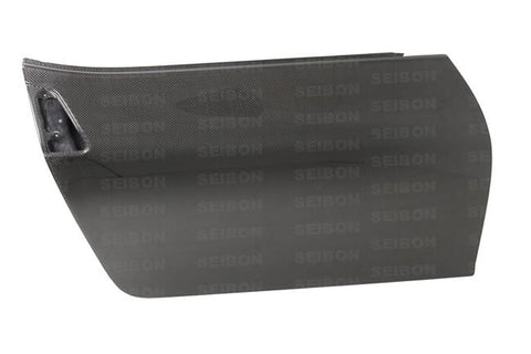 Seibon 09-10 Nissan GTR R35 Dry Carbon Fiber Door Pair - DD0910NSGTR-OE-DRY