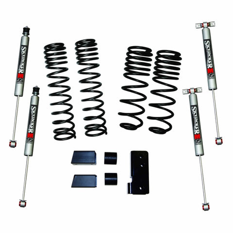 Skyjacker 2007-2018 Jeep Wrangler JK 2 Door 4WD Long Travel 2in-2.5in Lift Kit w/M95 Monotube Shocks - JK20BPMLT