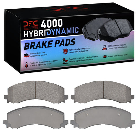 DFC 21-26 Ford F-150 RWD Front 4000 Hybridynamic Brake Pads - 4000-2428-00