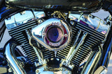 S&S Cycle 01-17 BT Stealth Air Stinger Kit w/ Chrome Teardrop - 170-0721A