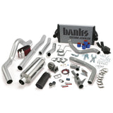 Banks Power 94-97 Ford 7.3L CCLB Man PowerPack System - SS Single Exhaust w/ Black Tip - 46361-B