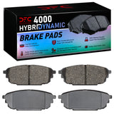 DFC 01-03 Mazda Protege5 Rear 4000 Hybridynamic Brake Pads - 4000-0892-00
