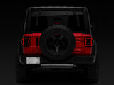 Raxiom 18-22 Jeep Wrangler JL Axial Series Plateau LED Tail Lights- Black Housing (Smoked Lens) - J150581-JL
