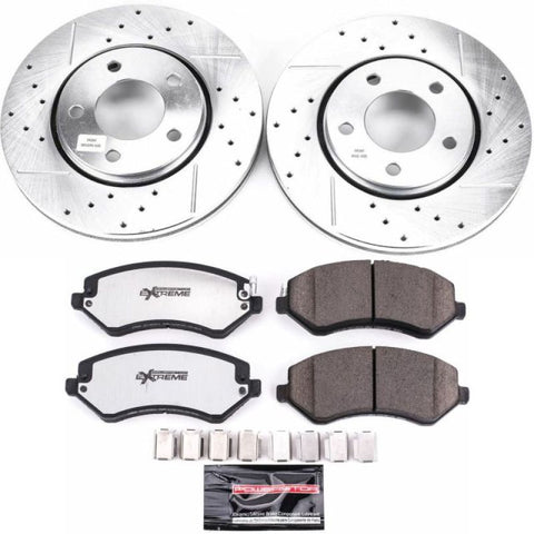 Power Stop 03-07 Chrysler Town & Country Front Z36 Truck & Tow Brake Kit - K5244-36