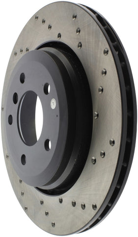 StopTech 01-06 BMW 330 Drilled Left Rear Rotor - 128.34057L