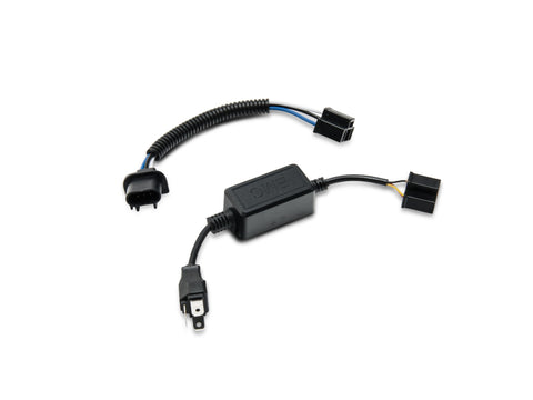 Raxiom 97-18 Jeep Wrangler TJ/JK Axial Series LED Headlights- Black Housing (Clear Lens) - J108039