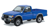 Bushwacker 95-00 Toyota Tacoma Fleetside Extend-A-Fender Style Flares 4pc w/ 4WD Only - Black - 31911-11