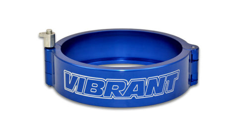 Vibrant 3in HD Quick Release Clamp w/Pin - Anodized Blue - 12536B