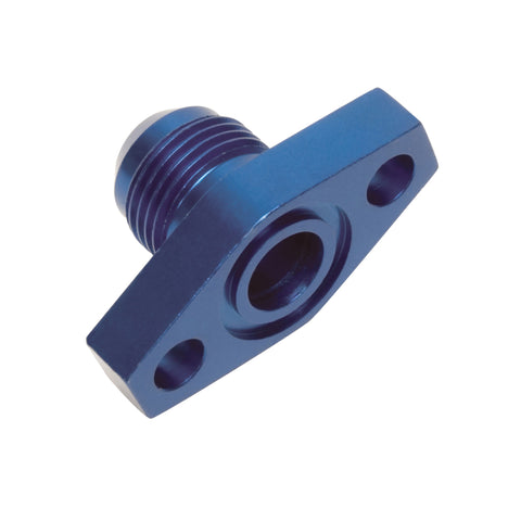 Russell Performance -10 AN Blue Oil Drain to Male Fitting (Includes Viton O-ring) - 697070