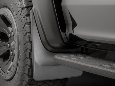 WeatherTech 2020+ Ford Escape/Escape Hybrid Front No Drill Mudflaps - Black - 110117-120117