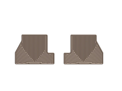WeatherTech 12+ Ford Focus Rear Rubber Mats - Tan - W272TN