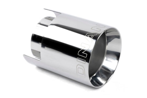 Dinan Double-Walled 4.5in Clamp-On Exhaust Tip - Polished - 4.5in Outlet / 3.25in Inlet - D663-0645-BOX